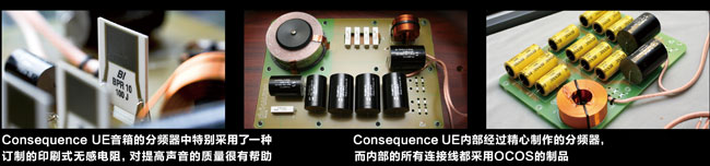 全新改良的高品质分频器和喇叭单元